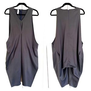 Grey modern jumpsuit sleeveless XS Liza Rietz